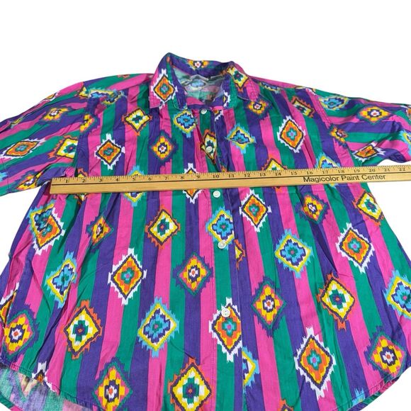 Sudden Impact Women’s Size M Western Shirt, Short Sleeve Button‎ Down - Picture 8 of 10